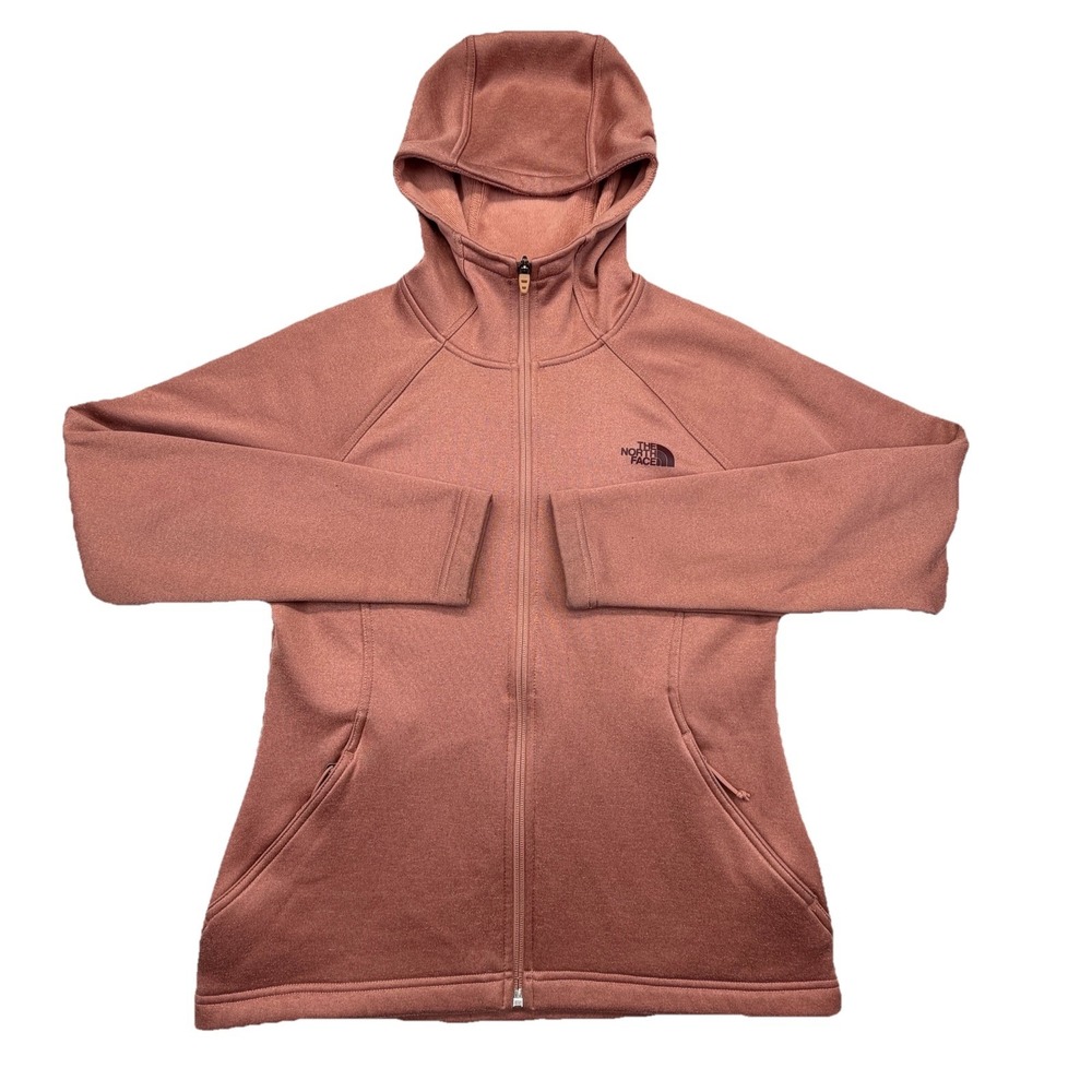 The North Face  Women Sz Medium Agave Full Zipped Hooded Jacket Ski Hiking
